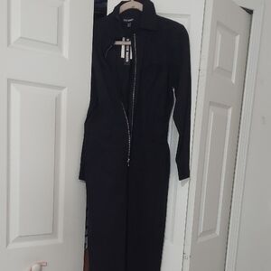 Steve Madden Black Jumpsuit